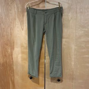 Love University - Junior Fit Linen-Blend Cropped Pants Size XL